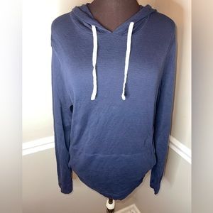 Lucky Brand men’s‎ hooded shirt sz small navy blue